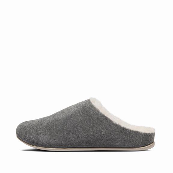 FitFlop Dámská Bačkory Šedé - CHRISSIE Shearling CZ-348192